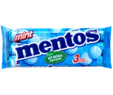 Imagen del producto - Mentos caramelos masticables menta 3x38g