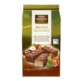 Imagen del producto - Mignon gofres con relleno de crema de avellana 200g