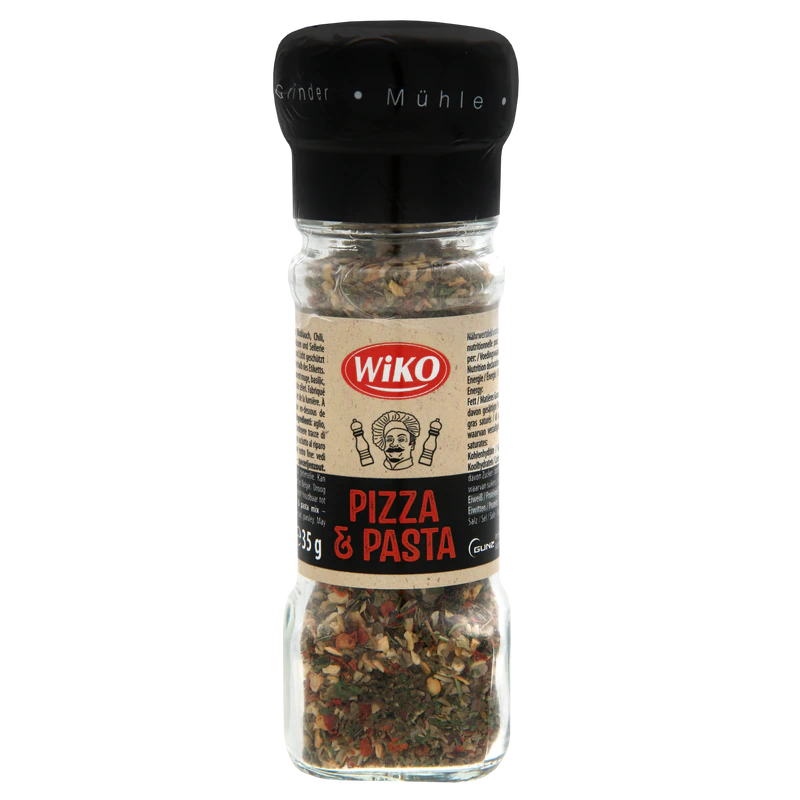 Imagen del producto 1 - Molinillo de especias Pizza y Pasta 35g