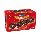 Imagen del producto - Pan de especias con chocolate amargo - estrella-corazón-pretzels 500g