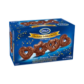 Imagen del producto - Pan de especias con chocolate con leche - estrella-corazón-pretzels 500g