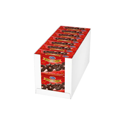 Imagen del producto 2 - Pan de jengibre con chocolate negro Estrellas-Corazones-Pretzels 500g