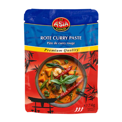 Imagen del producto 1 - Pasta de Curry Rojo 74g