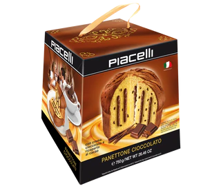 Imagen del producto - Pastel de levadura Panettone cioccolato 750g