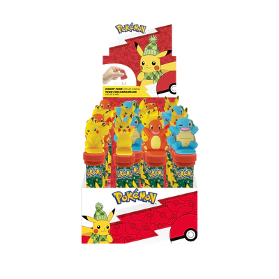 Imagen del producto 1 - Pokemon sello con comprimido de dextrosa 24x8g expositor de mostrador