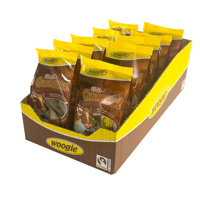 Imagen del producto 2 - Pralinés de caramelo con chocolate con leche y chocolate blanco 100g