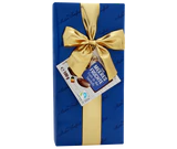 Imagen del producto 1 - Pralinés mariscos de Bélgica en embalaje de regalo azul 100g