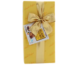 Imagen del producto 1 - Surtido de pralinés de Bélgica en embalaje de regalo amarillo 100g