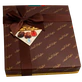 Thumbnail 1 - Surtido de pralinés de Bélgica en embalaje de regalo marrón oscuro 200g