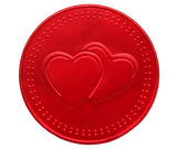Imagen del producto 2 - Taleros corazones de chocolate con leche 2x36x21,5g display mostrador