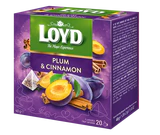 Imagen del producto - T&eacute; ciruela & canela pir&aacute;mida-bolsas 20x2g