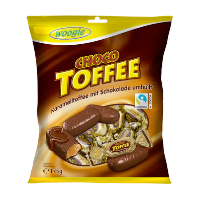 Imagen del producto 1 - Toffee de caramelo con chocolate 175g