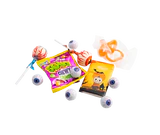 Imagen del producto 2 - Tren Fantasma Lata met&aacute;lica de calabaza rellena de dulces 89g