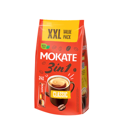 Cafea pulbere băutură Classic 3în1 408g | Mokate