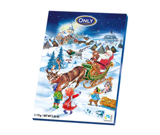 Imagine produs 4 - Calendar de advent cu ciocolata cu lapte 75g