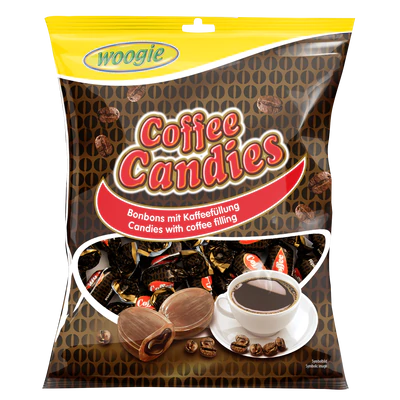 Imagine produs 1 - Coffee Candies - caramele umplute cu cafea 150g