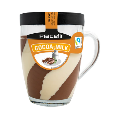 Cremă de lapte de cacao DUO 300g | Piacelli