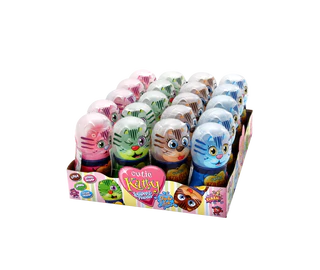 Imagine produs - Cutie Katty Lollipop & Pulbere 20x35g display de tejghea