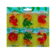 Thumbnail 2 - Dino Jelly cauciuc de fruct in formă Dinozauri 66g (11x6 bucăți á 11g) display de tejghea