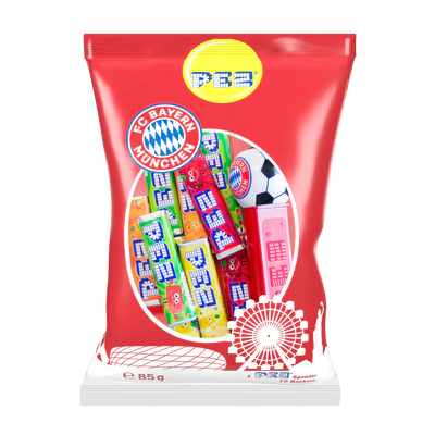 Imagine produs 1 - FC Bayern Munich PEZ-Dozator cu reumplere 85g