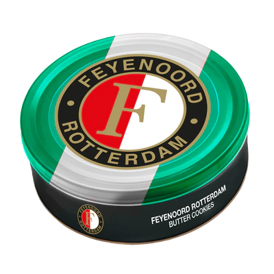 Imagine produs 1 - Feyenoord Rotterdam Biscuiti cu unt 340g - Prev&acirc;nzare: Disponibil decembrie 26/ianuarie 27