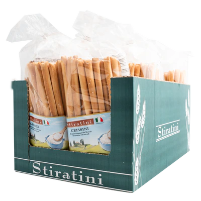 Imagine produs 2 - Grissini baton di p&acirc;ine cu sare de mare 250g