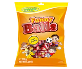 Imagine produs 1 - Gumă de fructe Funny Balls 150g