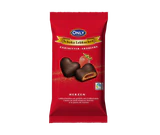 Imagine produs - Inimi de turta dulce neagră &ndash; Căpșuni 150g
