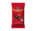 Imagine produs 1 - Inimi de turta dulce neagră &ndash; Căpșuni 150g