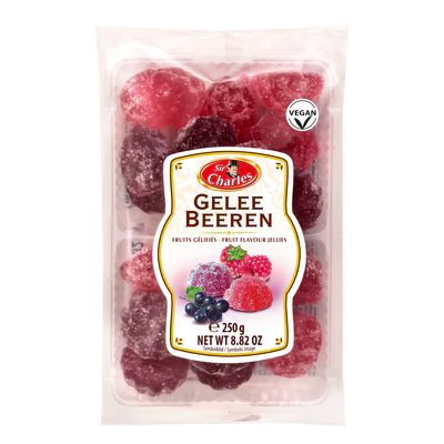 Imagine produs 1 - Jeleu &icirc;ndulcit cu aroma de fructe 250g