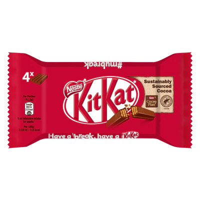 Imagine produs 1 - KitKat 166g (4x41,5g)