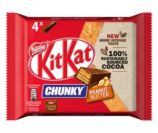 Imagine produs - KitKat Chunky Peanut Butter 4x42g