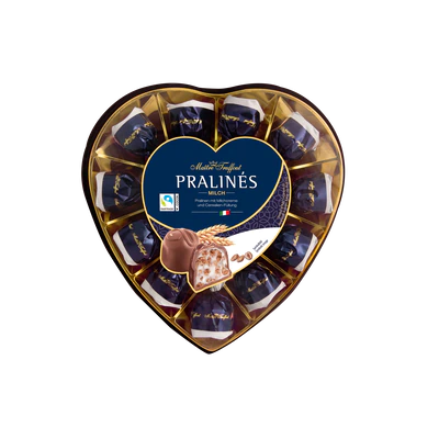 Imagine produs 1 - Praline ciocolata lapte crema lapte & cereale 165g
