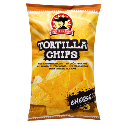 Imagine produs 1 - Tortilla chips cu aroma de cascaval 200g