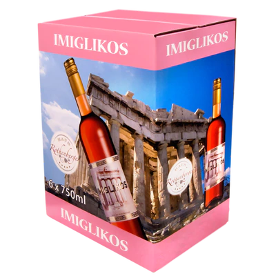 Imagine produs 2 - Vin rosé Imiglikos dulce 11% vol. 0,75l