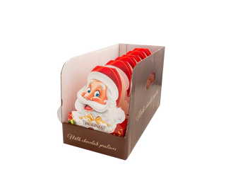 Immagine prodotto 2 - Babbo Natale praline di cioccolata al latte ripieno con crema die latte 100g
