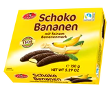 Immagine prodotto 1 - Banane al cioccolato 150g