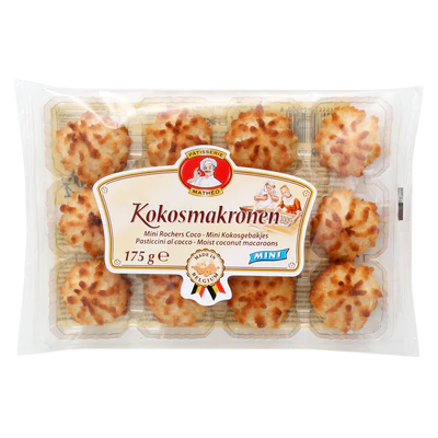 Immagine prodotto 1 - Biscottini al cocco mini 175g