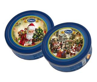 Immagine prodotto - Butter cookies in lattina di Natale cartone misto - nostalgicamente 454g