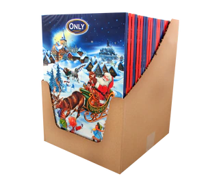 Immagine prodotto 2 - Calendario dell'avvento con cioccolata al latte 75g