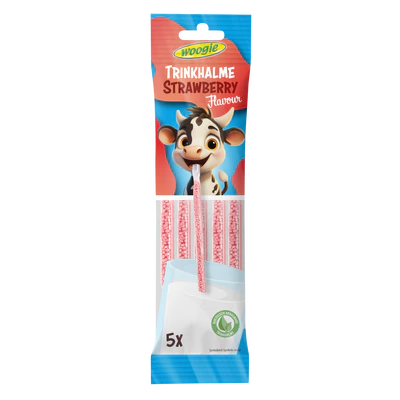 Immagine prodotto 1 - Cannucce con granulati alla fragola 30g (5x6g)