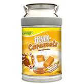 Immagine prodotto - Caramelle al latte in lattina salvadanaio 250g