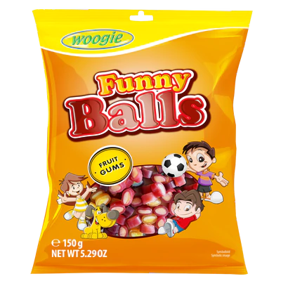 Immagine prodotto 1 - Caramelle gommose Funny Balls 150g