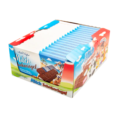 Immagine prodotto 2 - Cioccolata al latte con ripieno di crema 8x12,5g