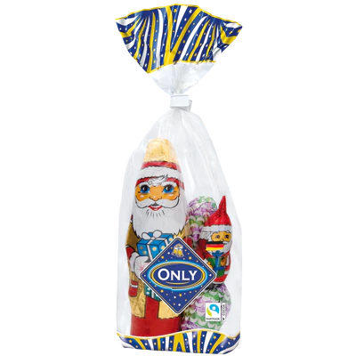 Immagine prodotto 1 - Cioccolata al latte mix di Babbi Natale 100g