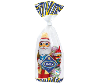 Immagine prodotto 1 - Cioccolata al latte mix di Babbi Natale 100g