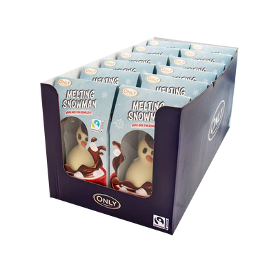 Immagine prodotto 2 - Cioccolata melting snowman 75g