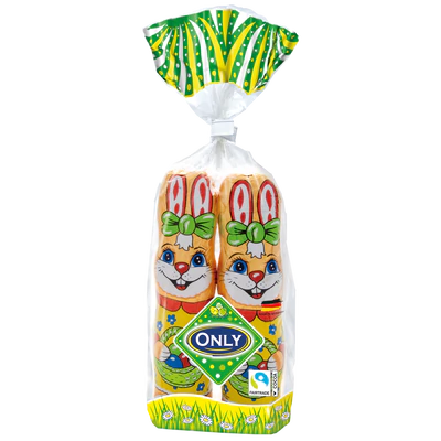 Immagine prodotto 1 - Coniglietti di Pasqua di cioccolata al latte 2x60g