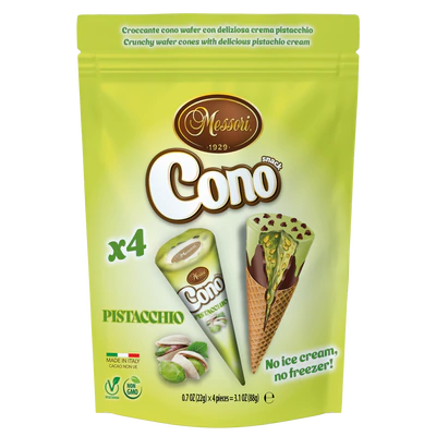 Immagine prodotto 1 - Cono Coni Waffle Pistacchio (4x22g) 88g