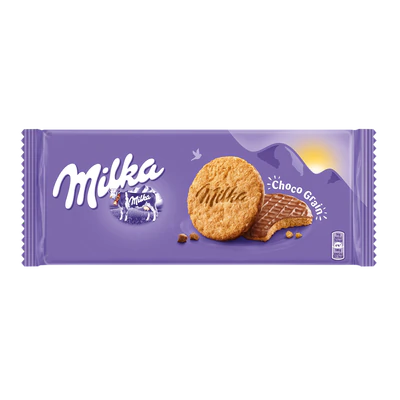 Immagine prodotto 1 - Cookies con cioccolata al latte Choco Grain 126g
